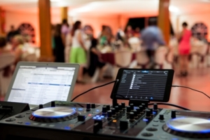 party events need audio, video and lighting