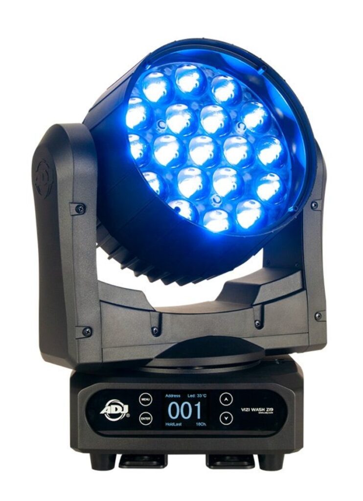 ADJ Vizi wash Z19 LED Moving Head