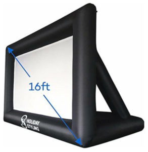 16 ft Inflatable Outdoor Video Screen