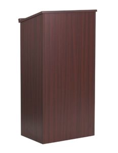 Basic Brown Wood Podium