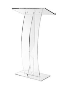Clear Acrylic Podium