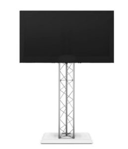 LCD Flat Screen Display on Truss Stand