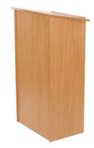 Natural Wood Podium  