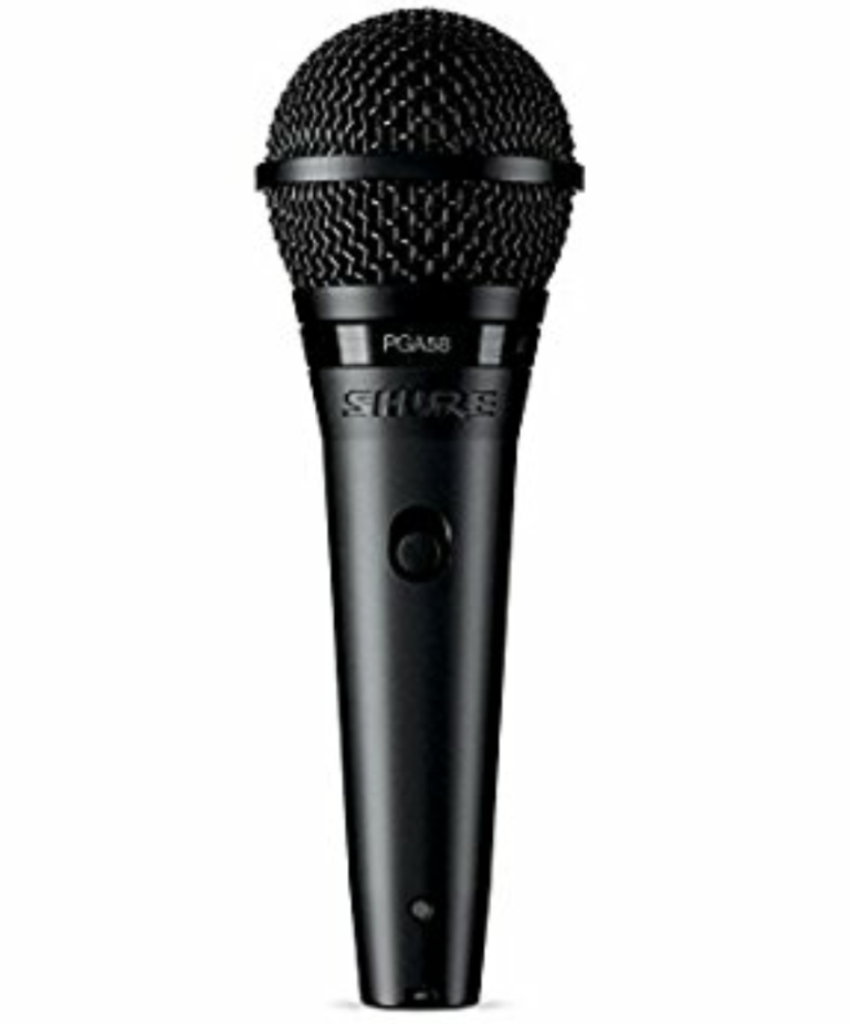 Shure PGA58 Vocal Mic with Switch Wired