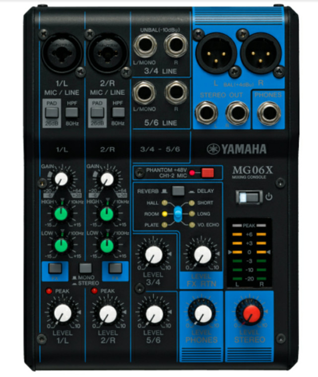 Yamaha MG06 Mixer