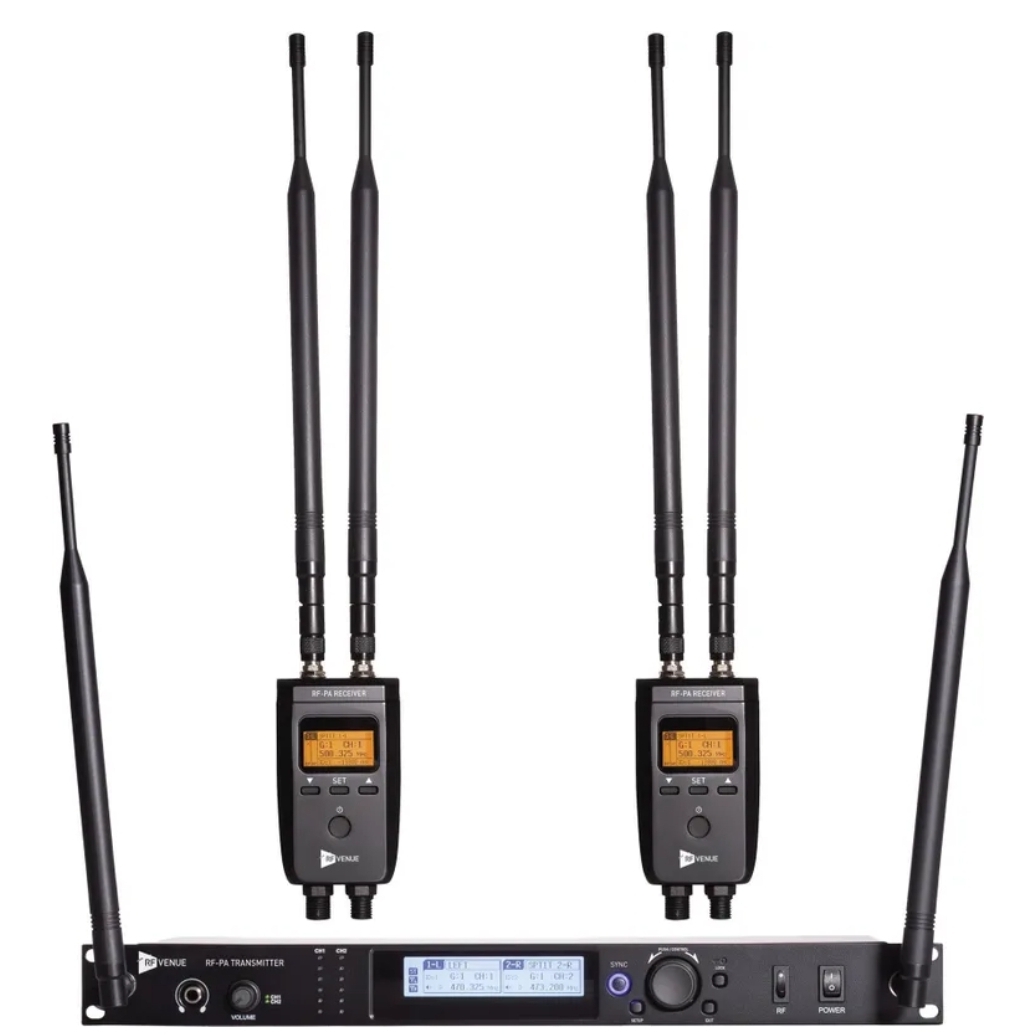 RF Venue PA Extension Kit with (2) Receivers